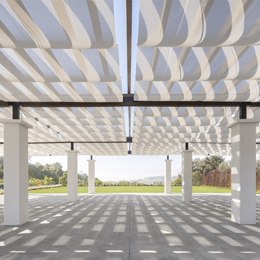 Outdoor Fitness space and turf field at Life Time Poway