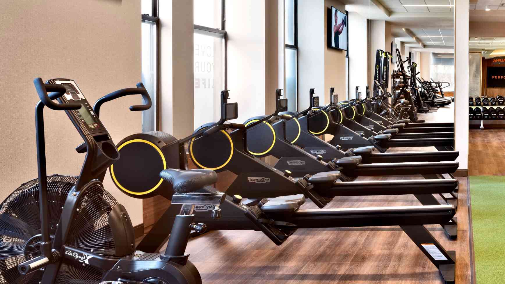 exercise equipment gym